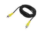 3 Meters Length RCA Male to Male Plug Audio Video AV Cable Cord