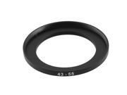 Replacement 43mm 55mm Camera Metal Filter Step Up Ring Adapter