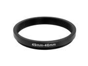 49mm 46mm 49mm to 46mm Black Step Down Ring Adapter for Camera
