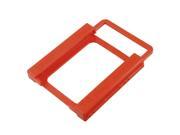 Repair Parts Replacement Red 2.5 HDD Mounting Adapter Bracket Support
