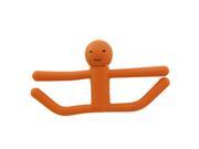 USB Flexible Robot Orange Rubber Shell MicroSD Card Reader