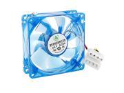 4 Pin PC Computer CPU Heatsink Cooler Cooling Fan Blue