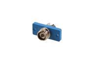 Blue Rectangle FC Flange Type Fiber Optic Attenuator Adapter