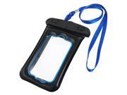 Black Blue Protective Plastic Water Resistant Bag for Cell Phone