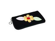 5.5 Long Flower Flannelette Colorful Phone Mp4 Bag