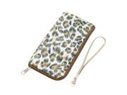 L shaped Zip Closure Multi color Nylon Cell Phone Bag