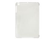 Clear Gray Hard Back Case Cover Guard Protector for Apple iPad Mini