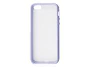 Light Purple Clear Soft Plastic Border Cover Case for Apple iPhone 5 5G 5th Gen