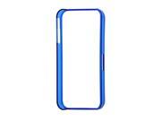 Blue Soft Plastic Frame Rim Case Cover for iPhone 5 5G