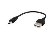 Unique Bargains 5 USB 2.0 A to Mini 5pin F M Mobile Phone Charging Data Transfer Cable