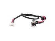 PJ485 2.5mm Center Pin DC Power Jack 4 Pin Cable for Compaq Presario C500 Series
