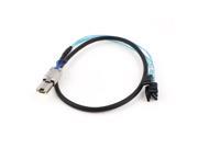 3.3Ft Long High Speed Mini SAS 26P SFF 8088 to 4 x SATA 7Pin Cable Connector