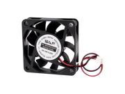 DC 24V 0.25A 2 Pin Cooling Fan 60mm x 15mm for Computer Case CPU Cooler