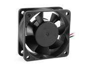 60mm 2 Pin Connector Cooling Fan for Computer Case CPU Cooler Radiator