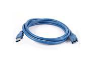 1.8M Blue Superspeed USB 3.0 Type A Male to Female m f Cable Adapter Connector