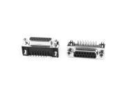 2 x DR15 Female 15 pin D sub Connector VGA Socket Adapter Coverter