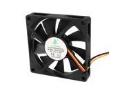 FSY81S24M 80x15mm 3Pin 24V DC Brushless Sleeve Bearing Cooling Fan for PC Case