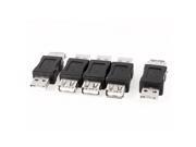 5 Pcs USB 2.0 Type A Male to Female m f Adapter Adaptor Connector