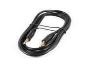 3.5mm Male to Male Jack Plug Audio AUX Connecting Cable 1.5M