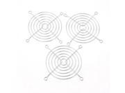 3Pcs 90mm 3.5 Metal Fan Guard Protector Grill for Personal Computer