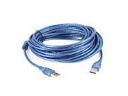 PC Printer Blue 10 Meters USB 2.0 Type A Male to Male Extension Cable