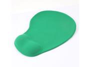 Army Green Silicone Wrist Support Mouse Pad Mat for Laptop Desktop