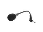 Flexible Neck 3.5mm Jack Microphone 16cm for Notebook Laptop