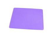 23cm x 19cm Silicone Nonslip Light Purple Mouse Pad Mat for Laptop