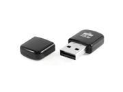 480Mbps High Speed USB 2.0 SD T Flash TF Card Reader Memory Solid Black