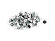 50 Pcs Electret Microphone Inserts 9767 with PCB Pins Condenser