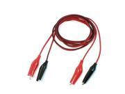Unique Bargains 2 Alligator Clip Both End Tester Cable Wire String 0.92 Meter for Video Radio