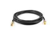 Single RCA Male Jack Plug Audio AV Component Digital Coaxial Cable 4.5M 15ft