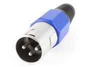 66mm x 20mm 3 Pin Male C15 XLR Converter Adapter Connector