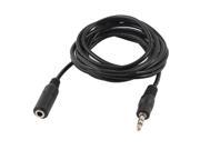 3.5mm Jack Male to Female M F Audio Stereo Cable Adapter for Cellphone
