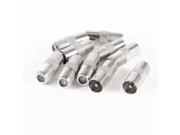10 Pcs F Female Jack to TV PAL Male Plug Coax Coaxial Adapter RF Connector