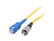 3 Meter 9.8 Ft Singlemode FC PC to SC PC Fiber Optic Patch Cord Jumper Cable