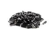 100 Pcs 4 Pole 3.5mm Female Socket Earphone Audio Jack Connector Adapter