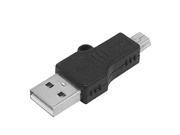 USB 2.0 A to Mini USB 5 Pin Male Adapter Connector Converter M M