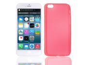 Clear Red Guard Shell Cover Case for Apple iPhone 6 6G 6th Gen 4.7