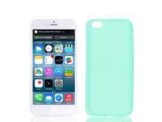 Soft Plastic Protective Cover Case Clear Purple for Apple iPhone 6 6G 4.7