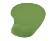 Gel Wrist Rest Support Soft Silicone Mouse Pad Mat Green for PC Notebook Laptop