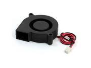 DC 12V 2 Pin Connect Laptop Radiator Cooling Blower Fan 52 x 52 x 15mm
