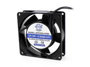 AC 220V 240V 0.07A 2 Wires Ball Bearing Axial Cooling Fan 92mm x 25mm 9225