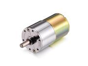 DC 24V 1000RPM Micro Gear Box Motor Speed Reduction Gearbox Centric Output Shaft