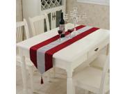 Sparkle Luxury Diamante Table Runner Cover Wedding Party Decor 32 x 210cm Red