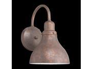 Kichler Lighting #10925dco,arts And Crafts Outdoor Wall 1 Light Fluorescent In Distressed Copper