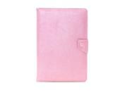 iRULU 10.1 inch Tablet Protective Case Stand Holder Portable Foldable and Solid Stand Case Compatible with All Universal 10.1 inch 16 9 Tablets PC Pink