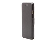 5.5 Litchi Pattern Stand Wallet PU Flip Leather Case Cover For iPhone 6 Plus Black