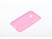 Soft Candy TPU Skin Back Protector Cover Case Shell for Nokia lumia 520 Red