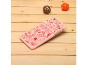 4.7 Inch Animation Pattern Hard Case Cover Back Protector For iPhone 6 Pink